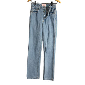 REVICE Denim Jeans 26‎ Light Blue High Rise Vintage Fit Soft Alternative Coastal